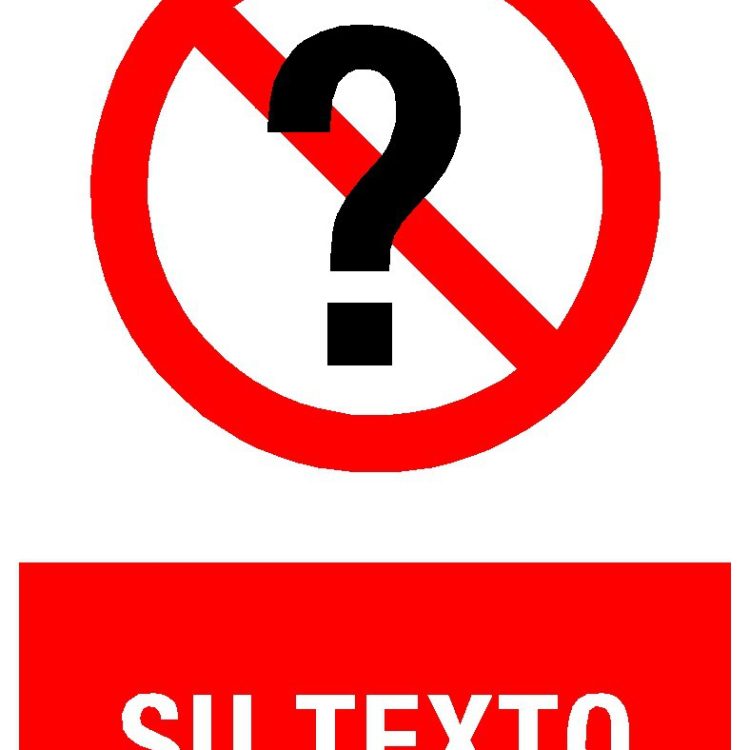 Señal PROHIBICIÓN personalizada