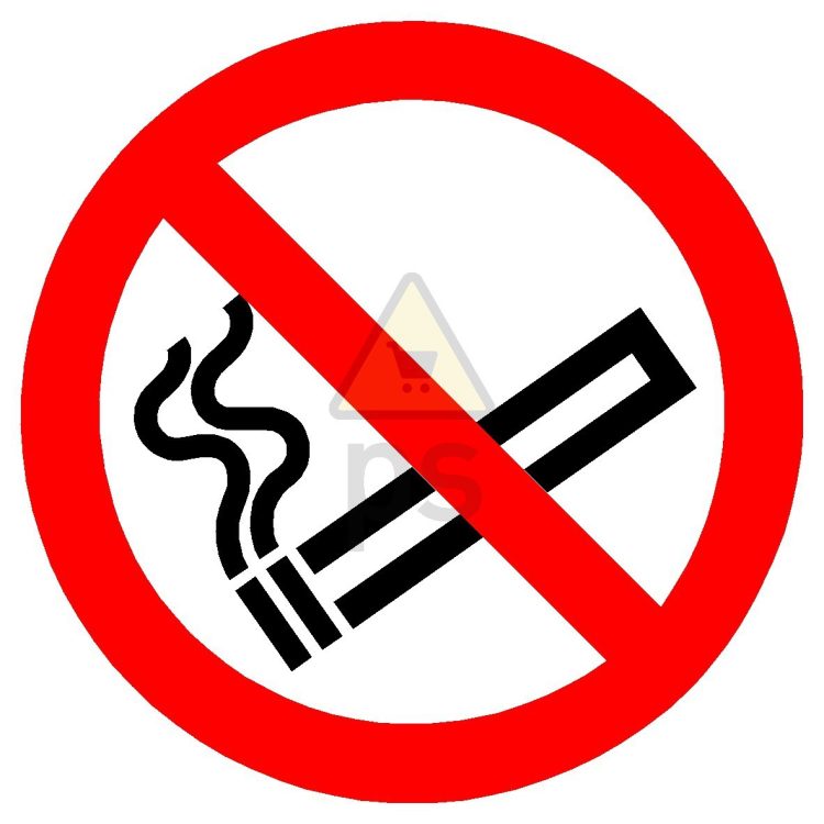 Señal prohibición "PROHIBIDO FUMAR"