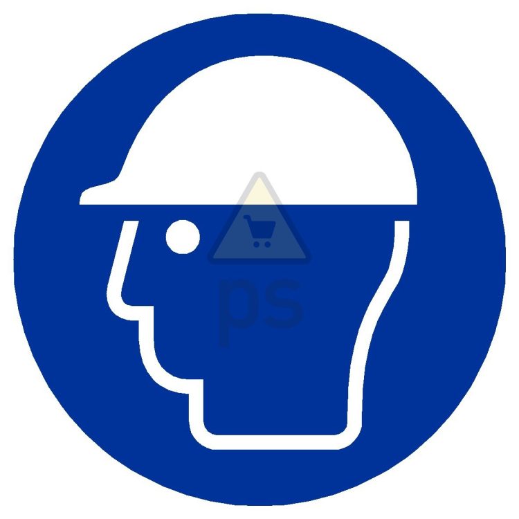 Señal obligación "USO OBLIGATORIO DE CASCO"